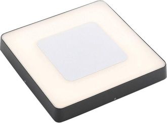 Lucande LED Ceiling Light Outdoor Sora made of Aluminium