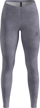 Odlo Base Layer Bottom Long Active Warm X Pow Kunstfaserunterwäsche für Damen | grau