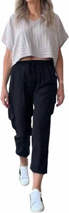 Glam Milo Jogger Pant In Black