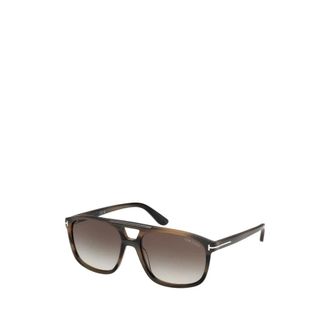 Tom Ford Sunglasses, unisex, Brown, Size: 58 MM 55B Sunglasses