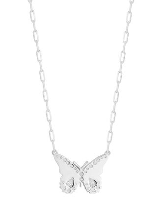 Sphera Milano Dnu 0 Units Sold Sphera Milano Silver Cz Butterfly Necklace