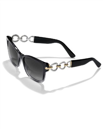 Brighton Womens Kindred Fade Sunglasses In Black Grey