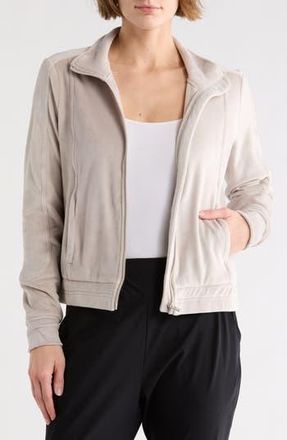 Yogalicious Uptown Double Butter Zip Jacket in Shadow Rock at Nordstrom Rack, Size X-Large