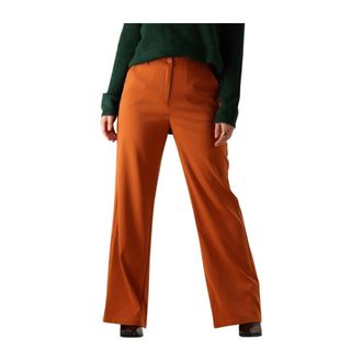 Ydence Ydence, Dames, Broeken, Bruin, Maat: XL