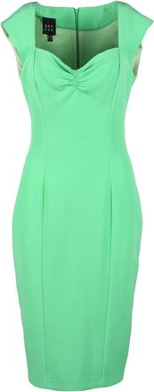 Access Fashion Fitted Mini Dress with Sweetheart Neckline