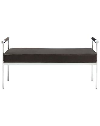 Safavieh Pim Long Rectangle Bench With Arms