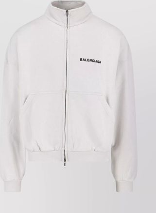 Balenciaga high collar casual jacket