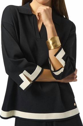 Joseph Ribkoff Van Tunic In Black