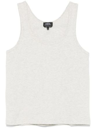 A.P.C. Canotta Label - Grigio