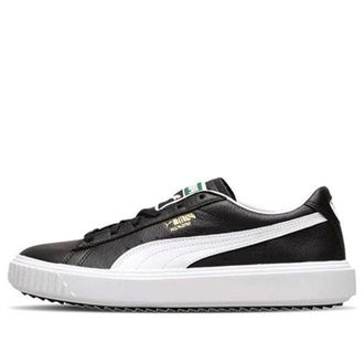 Puma Breaker LTHR Black White 366078-01