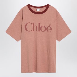 【関税・送料込み】CHLOE T-SHIRTS Chloé Oversized Logo T Shirt In Cotton Jersey | Chloé HK