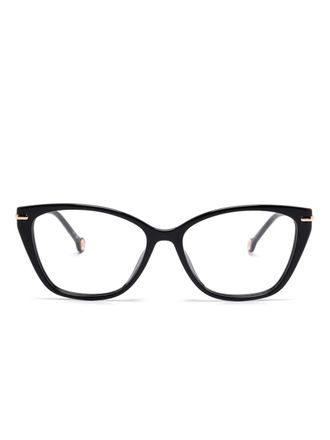 Carolina Herrera Bril met cat-eye montuur - Zwart