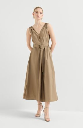 Brunello Cucinelli Dress with belt in Sand at Nordstrom, Size Xx-Small Eu