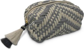 Kempton & Co. Tresco Cosmetic Case In Smoke Chalk