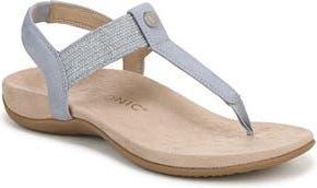 Vionic Brea T-Strap Sandal in Blue Mist at Nordstrom Rack, Size 7.5