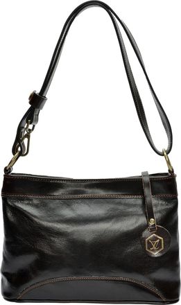 Luisa Vannini Bordeauxrood Rundleer Tas