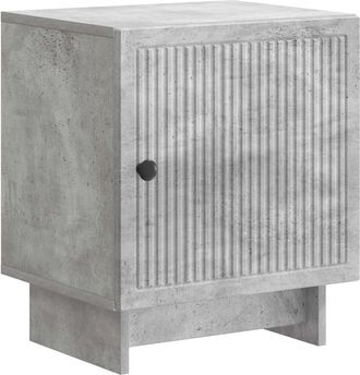 vidaXL Armario De Noche Gris Hormig&oacute;n 43 X 34,5 X 50 Cm Vidaxl