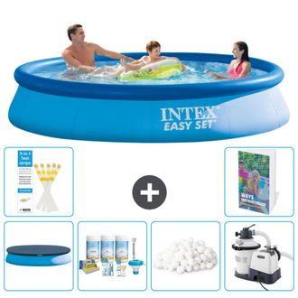 Intex Piscina Easy Set Redonda - 366x76 Cm - 7-piezas S15