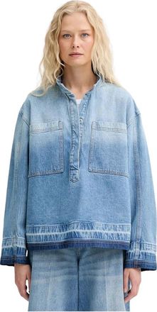 Munthe Denim Jacket - Dames - Spijkerjassen - Blauw - M - Denim - Jassen