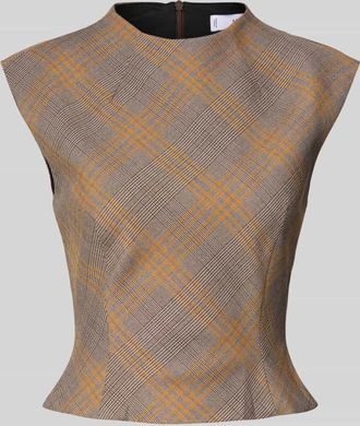 Mango Blusenshirt mit Kappärmeln Modell MELO in Camel, Größe XL