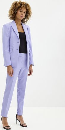 HUGO BOSS Womens Hedima lavender pant Fit: Slim leg, high rise