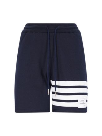 Thom Browne 4-Bar Sport Shorts - Blue