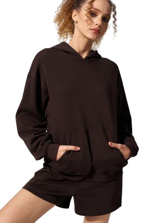 LilySilk Womens Seamflow Douceur Hoodie