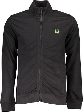 Gian Marco Venturi Black Cotton Mens Mens Sweatshirt