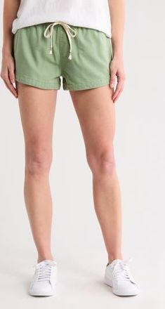 Roxy Summit Dolphin Shorts in Loden Frost Solid at Nordstrom Rack, Size X-Large
