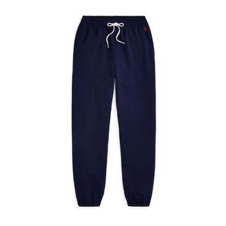 Polo Ralph Lauren Drawstring Trainingsbroeken - Dames - Sweatpants - Blauw - L - Katoen - Broeken