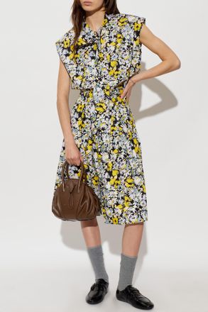 Marni Floral Motif Top, Womens, Multicolour