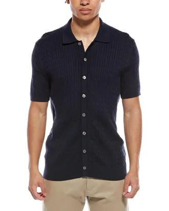 Brooks Brothers Mini Spencer Cable Cardigan