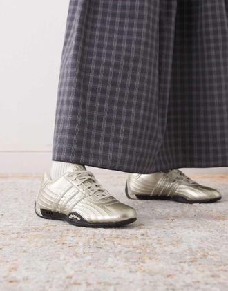 adidas Originals Adiracer - Scarpe basse color alluminio-Neutro