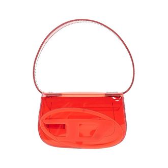 Diesel Shoulder Bags, female, Red, Size: ONE SIZE 1DR Iconic Shoulder Bag