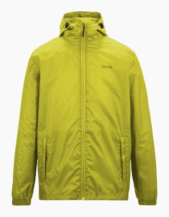 Regatta Mens Regatta Mens Pack It III Waterproof Jacket - Yellow - Size: 42/Regular