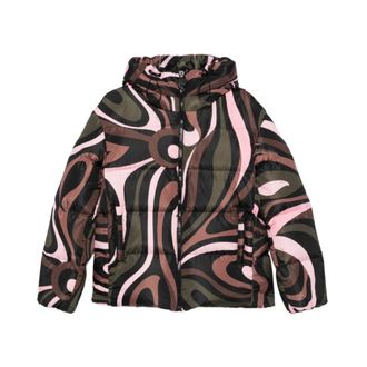Pucci Chaqueta de plum&oacute;n con estampado Marmo - Jackets - Mujer - Multicolor - XS