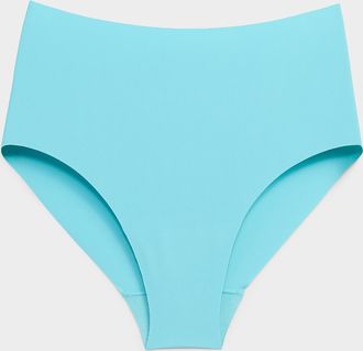 Miiyu Womens Laser-cut high-waist cheeky panty Recycled nylon