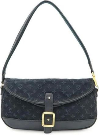 Louis Vuitton Pre-owned Shoulder Bags, female, Blue, Size: ONE SIZE Pre-owned Canvas louis-vuitton-bags