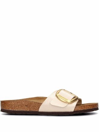 Birkenstock Sandali Madrid con fibbie - Bianco