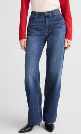Madewell The Perfect Vintage Wide Leg Jeans in Moffat Wash at Nordstrom Rack, Size 28