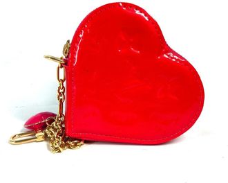 Louis Vuitton Pink Rose Pop Monogram Vernis Coin Purse/Coin Case (Pre-Owned)