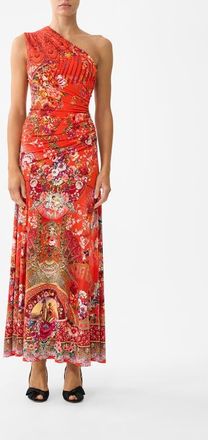 Camilla Gathered Jersey One Shoulder Dress in Ol&eacute; Ol&eacute; at Nordstrom, Size Xx-Large Au