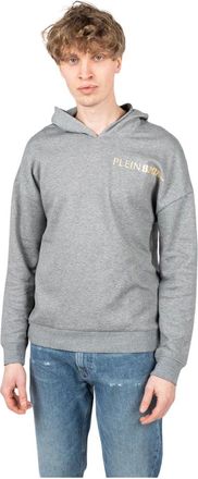 Plein Sport Sudaderas y Hoodies - Sport - Hombre - Gris - L