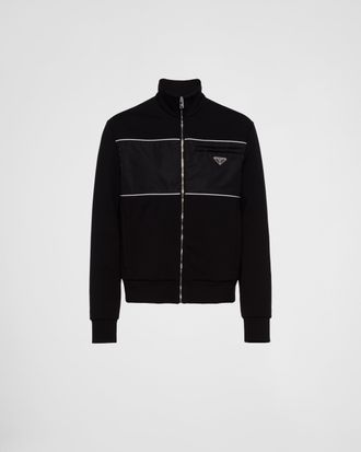 Prada Sweatshirt with Re-Nylon details
