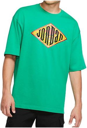 Nike Jordan Air Jordan Sport DNA Embroidered Printing Logo Short Sleeve Green CN3114-310
