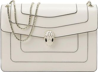 Tiffany & Fred Fold-Over Smooth Leather Crossbody