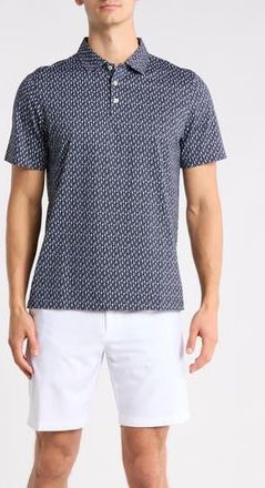 Bugatchi Short Sleeve OoohCotton Polo in Navy at Nordstrom Rack, Size Xxx-Large
