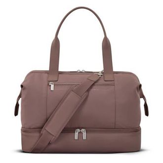 Samsonite Better Than Basic Drop Bottom Weekender Duffle Bag in Chocolate Mauve at Nordstrom