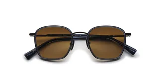 Etnia Barcelona Wigwam Sun Polarized SLBL Mens Sunglasses Silver Size 49