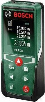 Bosch Plr 25 Tel&eacute;metro L&aacute;ser Digital 0603672501